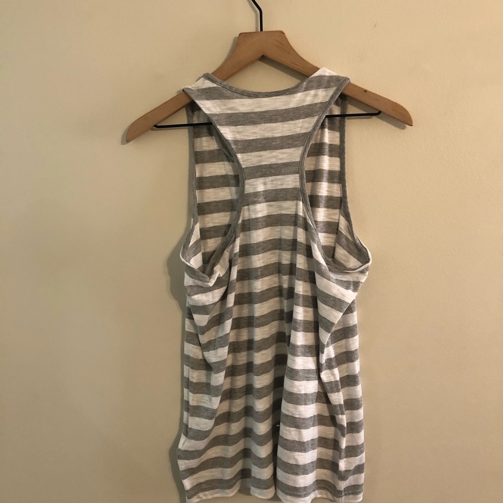 Adidas Casual Striped Tank Top Size Large - Picture 7 of 7